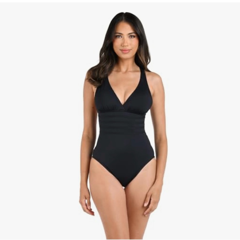La Blanca Black One-Piece Swimsuit